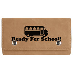 School Bus Cards & Dice Set - Light Brown (Personalized)