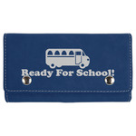 School Bus Cards & Dice Set - Navy Blue (Personalized)