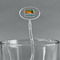 School Bus Clear Plastic 7" Stir Stick - Oval - Main