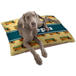 School Bus Dog Bed - Large w/ Name or Text