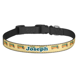 School Bus Dog Collar (Personalized)