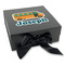 School Bus Gift Boxes with Magnetic Lid - Black - Front (angle)