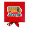 School Bus Gift Boxes with Magnetic Lid - Red - Approval