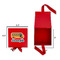 School Bus Gift Boxes with Magnetic Lid - Red - Open & Closed