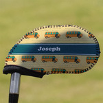 School Bus Golf Club Iron Cover (Personalized)