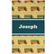 School Bus Golf Towel (Personalized) - APPROVAL (Small Full Print)