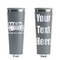 School Bus Grey RTIC Everyday Tumbler - 28 oz. - Front and Back