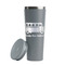 School Bus Grey RTIC Everyday Tumbler - 28 oz. - Lid Off