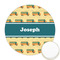 School Bus Icing Circle - Medium - Front