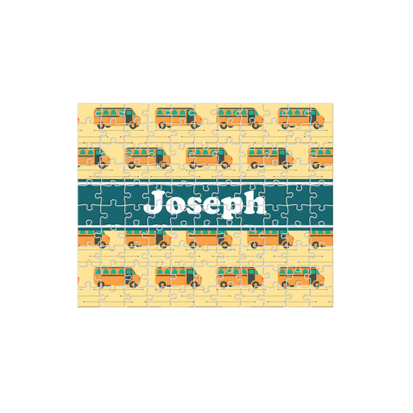 Custom School Bus 110 pc Jigsaw Puzzle (Personalized)