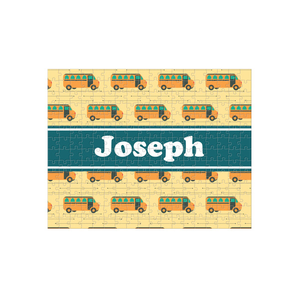 Custom School Bus 252 pc Jigsaw Puzzle (Personalized)