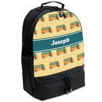 School Bus Backpacks - Black (Personalized)