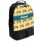 School Bus Large Backpack - Black - Angled View