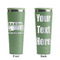 School Bus Light Green RTIC Everyday Tumbler - 28 oz. - Front and Back