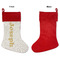 School Bus Linen Stockings w/ Red Cuff - Front & Back (APPROVAL)