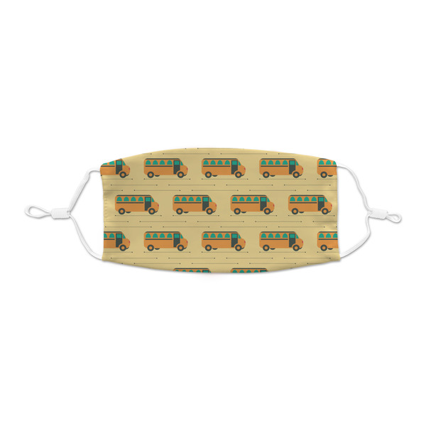 Custom School Bus Kid's Cloth Face Mask - XSmall