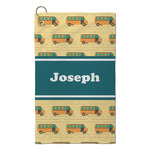 School Bus Microfiber Golf Towel - Small (Personalized)