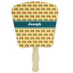 School Bus Paper Fan (Personalized)