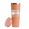 School Bus Peach RTIC Everyday Tumbler - 28 oz. - Lid Off