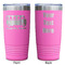 School Bus Pink Polar Camel Tumbler - 20oz - Double Sided - Approval