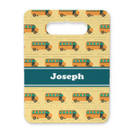 School Bus Rectangular Trivet with Handle (Personalized)