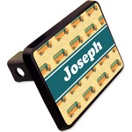 School Bus Rectangular Trailer Hitch Cover - 2" (Personalized)
