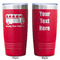 School Bus Red Polar Camel Tumbler - 20oz - Double Sided - Approval