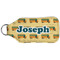 School Bus Sanitizer Holder Keychain - Large (Back)