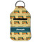 School Bus Sanitizer Holder Keychain - Small (Front Flat)