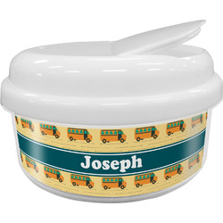School Bus Snack Container (Personalized)