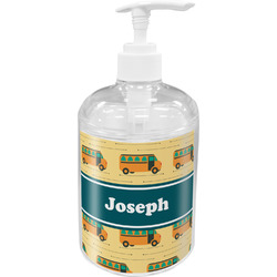 School Bus Acrylic Soap & Lotion Bottle (Personalized)