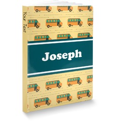 School Bus Softbound Notebook - 5.75" x 8" (Personalized)