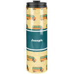 School Bus Stainless Steel Skinny Tumbler - 20 oz (Personalized)