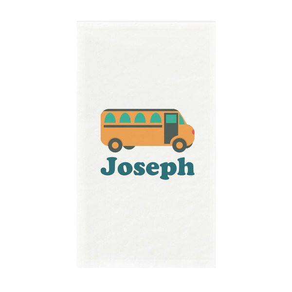 Custom School Bus Guest Paper Towels - Full Color - Standard (Personalized)