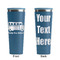 School Bus Steel Blue RTIC Everyday Tumbler - 28 oz. - Front and Back