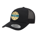 School Bus Trucker Hat - Black (Personalized)