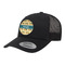 School Bus Trucker Hat - Black (Personalized)