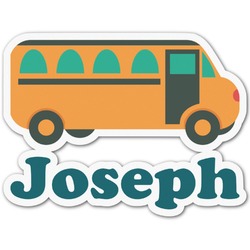 School Bus Graphic Decal - XLarge (Personalized)