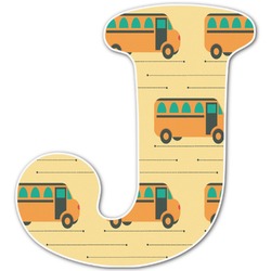 School Bus Letter Decal - Medium (Personalized)