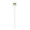 School Bus White Plastic 5.5" Stir Stick - Round - Single Stick