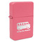 School Bus Windproof Lighters - Pink - Front/Main