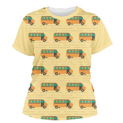 School Bus Women's Crew T-Shirt - X Large