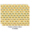 School Bus Wrapping Paper Sheet - Double Sided - Front