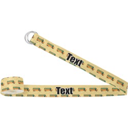 School Bus Yoga Strap (Personalized)