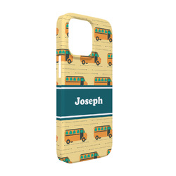 School Bus iPhone Case - Plastic - iPhone 13 (Personalized)