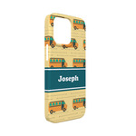 School Bus iPhone Case - Plastic - iPhone 13 Mini (Personalized)