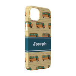 School Bus iPhone Case - Plastic - iPhone 14 (Personalized)