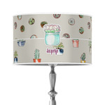 Cactus 12" Drum Lamp Shade - Poly-film (Personalized)