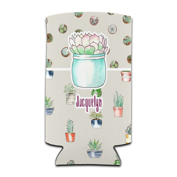 Custom Cactus Can Cooler (tall 12 oz) (Personalized)