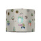 Cactus 8" Drum Lampshade - FRONT (Fabric)